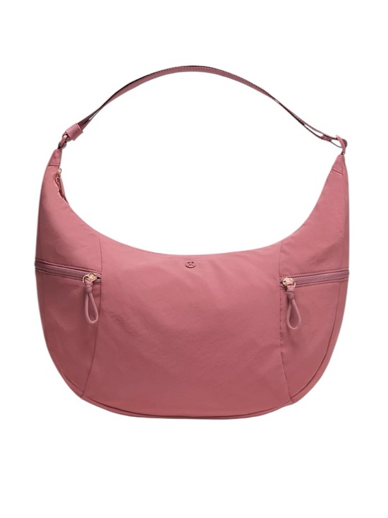 lululemon athletica Handbags - NWT Lululemon Large Slouchy Sling Hobo Crossbody Bag 13L in Dusk Dusty Rose Gold